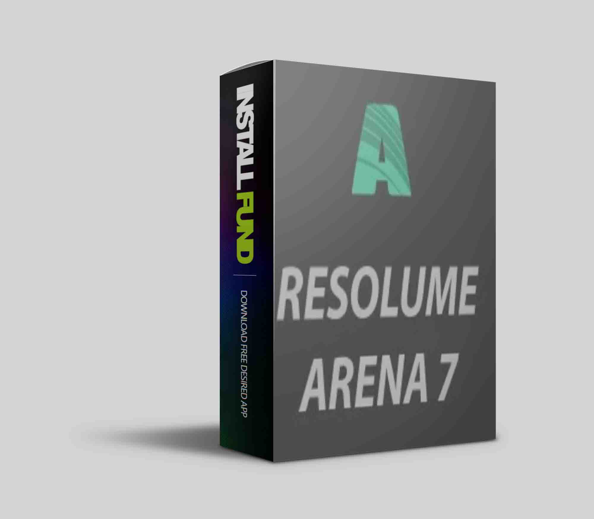 free for apple instal Resolume Arena 7.17.3.27437
